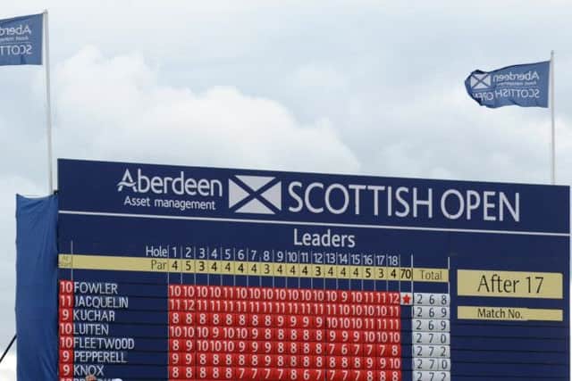 Four places will be up for grabs in this year's Aberdeen Asset Management Scottish Open qualifier. Picture: Jane Barlow