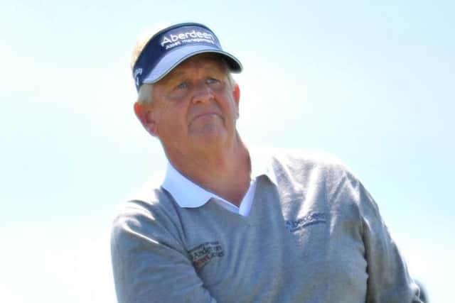Colin Montgomerie will miss his first tournament in 30 years due to injury after tearing ankle ligaments. Picture: Jane Barlow