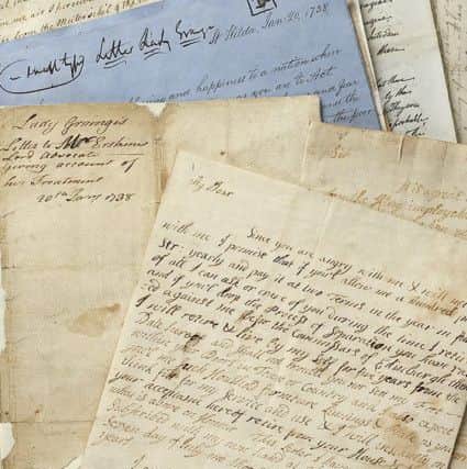 The letters written by Lady Grange during her captivity on St Kilda. PIC: Special collections/Edinburgh University Library.