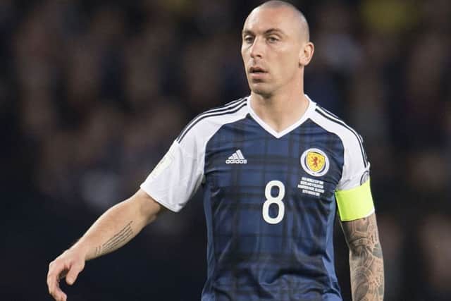 Scott Brown will be given every chance of playing aginst England by his club manager Brendan Rodgers. Picture: SNS.