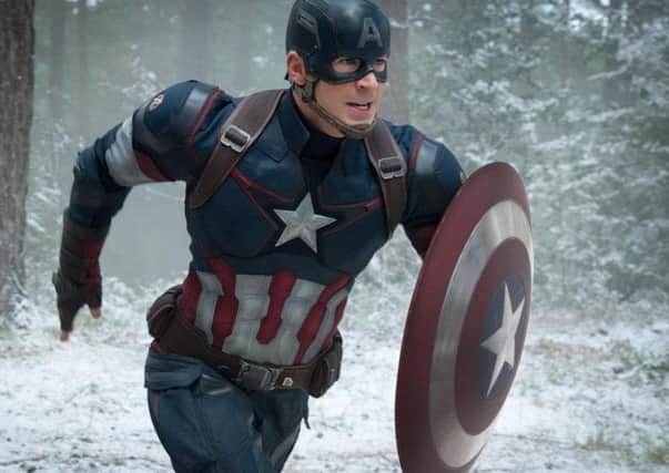 Edinburgh's economy will be boosted by filming on Avengers: Infinity War, starring Chris Evans as Captain America.