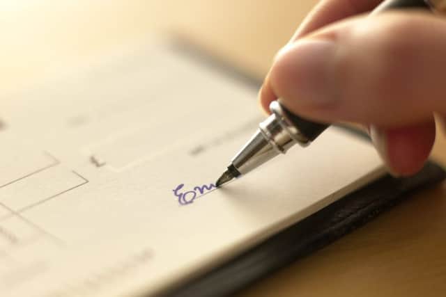 All cheques should clear in one day by 2019