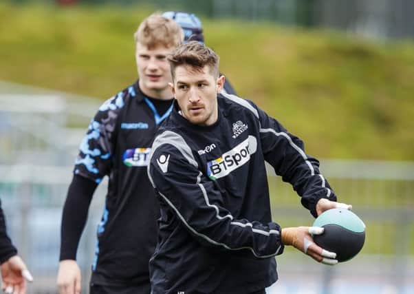 Glasgow Warriors' Henry Pyrgos has been preferred at scrum-half ahead of Ali Price. Picture: Roddy Scott/SNS