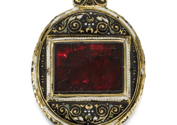 The back of the Fettercairn Jewel. Picture: Contributed