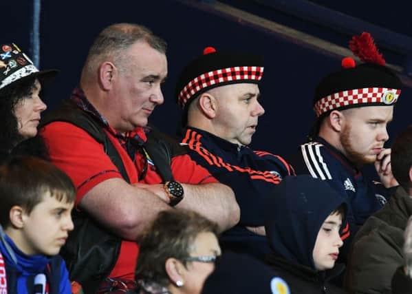 The Tartan Army have become very frustrated at missing out on trips to so many major finals. Picture: Alan Harvey/SNS.