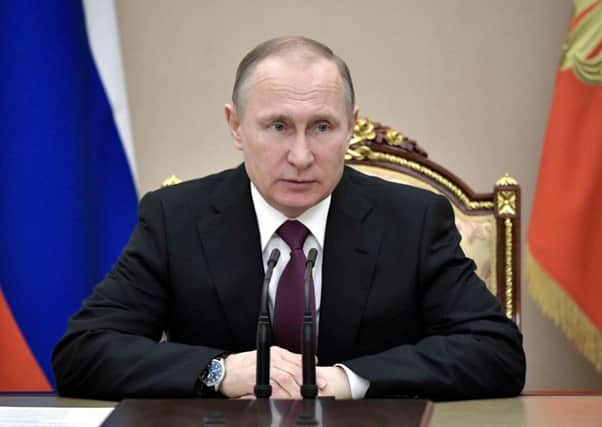 Russian President Vladimir Putin. Picture: AFP/Getty Images