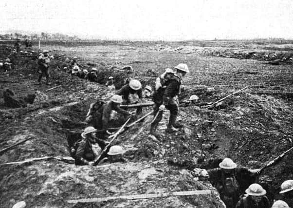 The Battle of Arras raged from 9 April to 16 May 1917 where an estimated 18,000 Scots were killed. Picture: Contributed