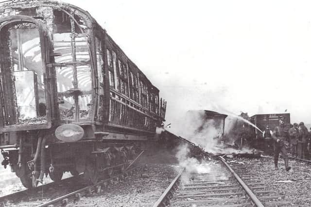 Quintinshill rail disaster. Picture: Contributed