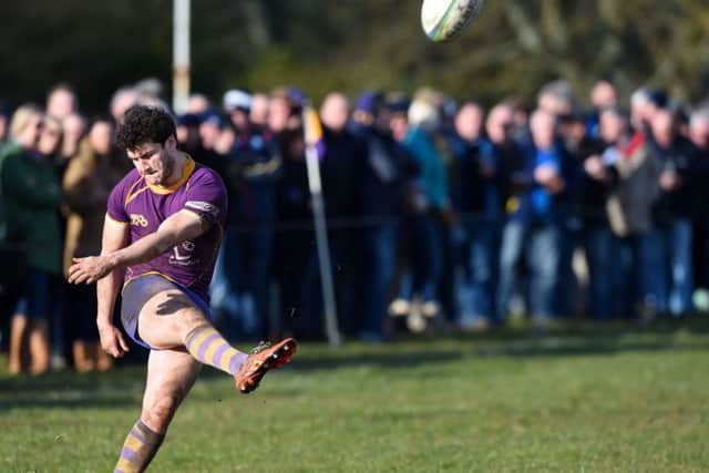 Marr took an early lead thanks to a penalty by Colin Sturgeon. Picture: Gary Hutchison/SNS