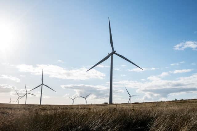 Whitelee windfarm. Scotland's wind power capacity has increased year-on-year. Picture: John Devlin