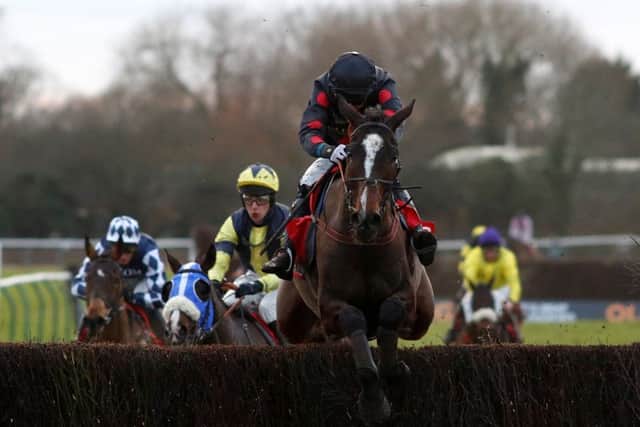 Scotland's Grand National hope One For Arthur and Derek Fox, pictured in action together at Warwick, will team up again at Aintree after Lucinda Russell's stable jockey was passed fit. Picture: PA Wire