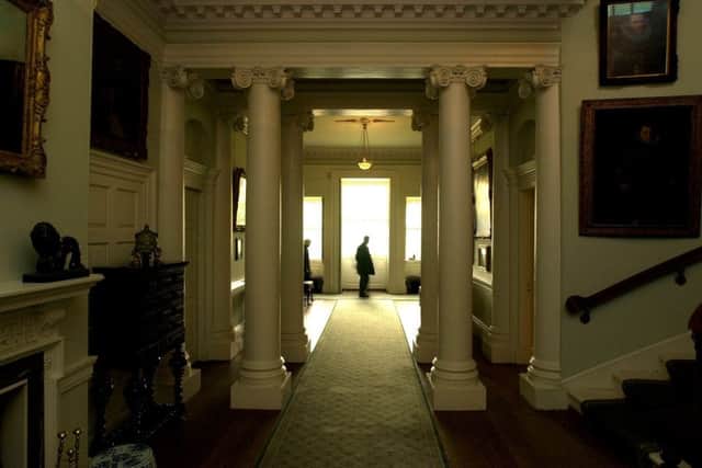 The entrance hall to Pollok House. Picture: Stephen Mansfield/TSPL