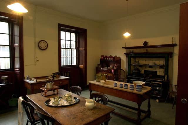 The kitchen in Pollok House. The property has been looked after by the National Trust for Scotland since 2001. Picture: Stephen Mansfield/TSPL