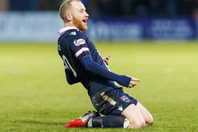 Liam Boyce has netted only once in the league in 2017. Picture: SNS