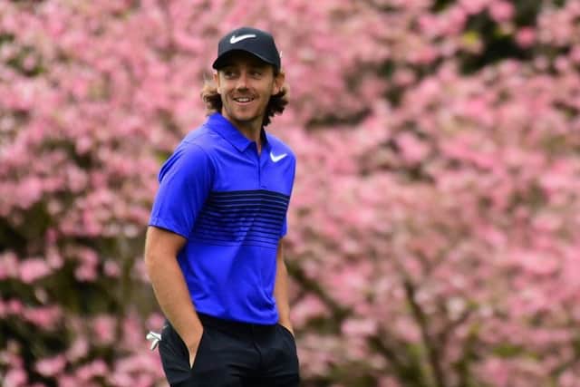 Tommy Fleetwood on the second hole during a practice round. Picture: Getty Images