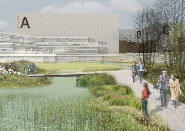Artists impression of the Pentlands Studios complex. Picture: Contributed