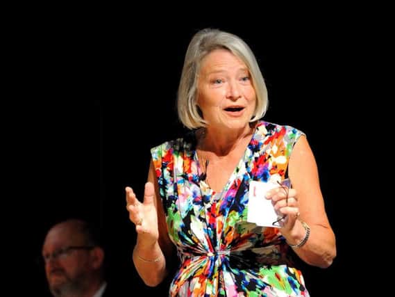 Kate Adie during her appearance at the festival in 2012.