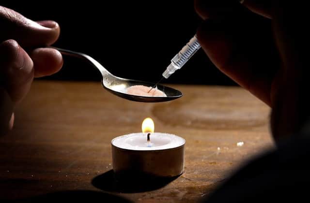 Opioids are associated with the most severe health problems and were implicated in 89 per cent of all drug-related deaths in 2015. Picture: Sean Bell/TSPL