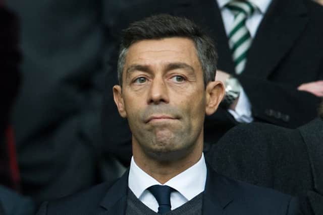 Rangers boss Pedro Caixinha has decided to name his team to face Kilmarnock early. Picture: John Devlin