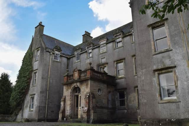 Bannockburn House, a Grade A listed building, is to be sold to a community group for Â£800,000. PIC: Forgotten Scotland.