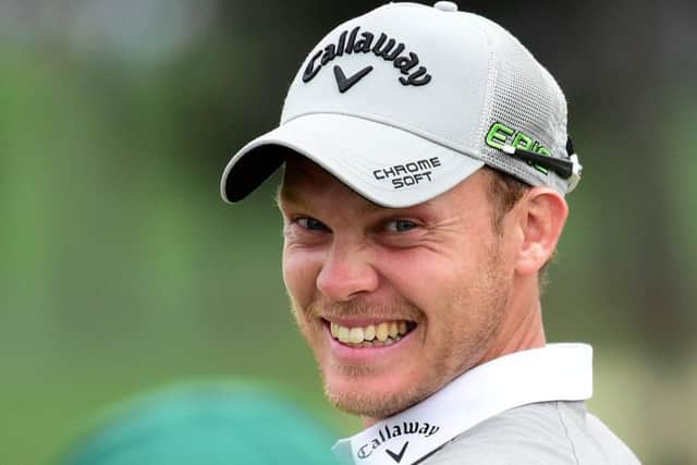 Reigning champion Danny Willett during a practice round before the 2017 Masters at Augusta. Picture: Harry How/Getty Images