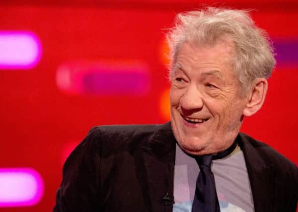 Sir Ian McKellen, who portrays one wizard - but turned down the chance to portray a second. Picture: PA