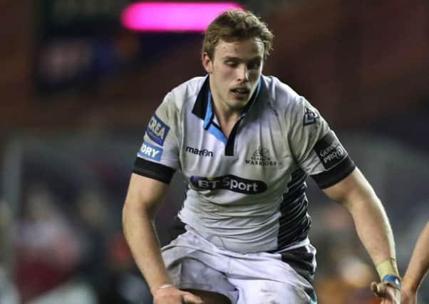 Jonny Gray picked up a head injury against Saracens but may be available to face Munster on Saturday. Picture: Ian MacNicol/Getty Images