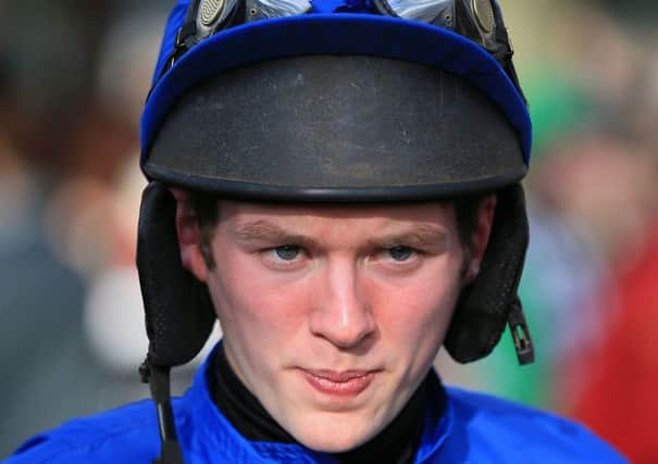 Jockey Derek Fox will ride One For Arthur in the Grand National. Picture: Nigel French/PA Wire.