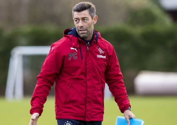 Rangers manager Pedro Caixinha caused a surprise by naming his starting XI a day before they face Kilmarnock. Picture: SNS