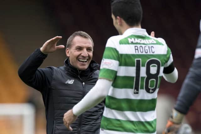 Brendan Rodgers says Tom rogic is 'magic'. Picture: SNS.