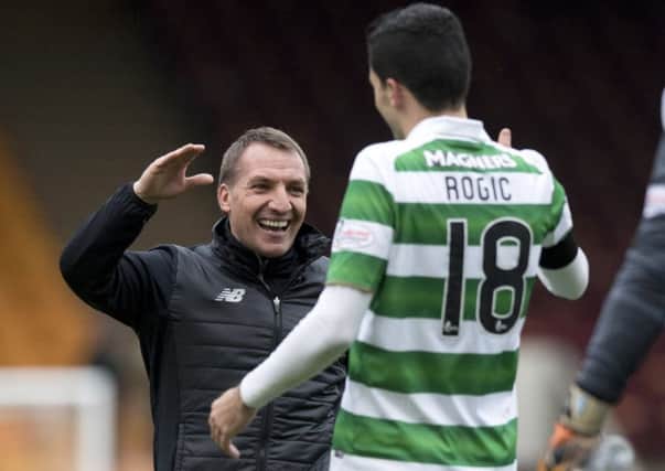 Brendan Rodgers says Tom rogic is 'magic'. Picture: SNS.