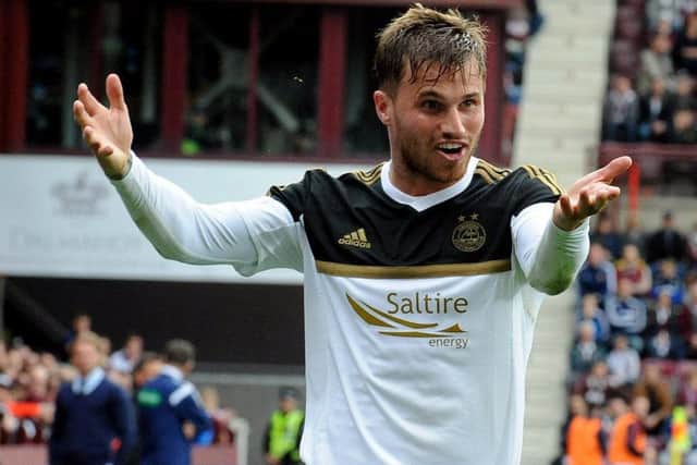 David Goodwillie. Picture: Lisa Ferguson
