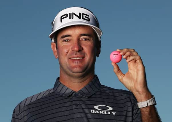 Bubba Watson will play with coloured golf balls at Augusta. Picture:  Sam Greenwood/Getty Images