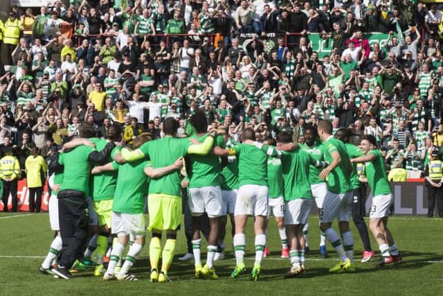 Celtic have wrapped up the title. Now they chase the Scottish Cup and the chance to finish the season undefeated. Picture: SNS