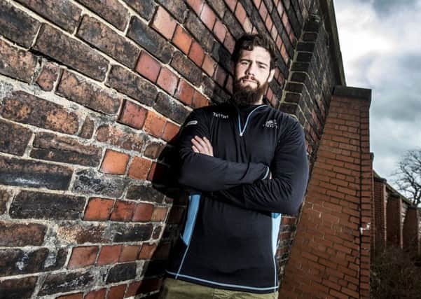 Glasgow's Greg Peterson is fit again after seven months out with injury. Picture: SNS/SRU