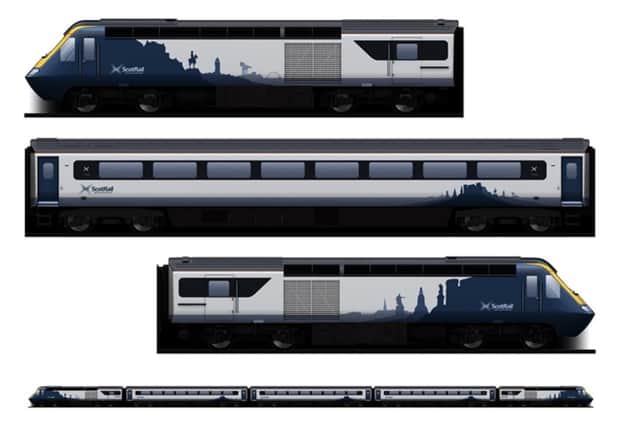 ScotRail's "concept" livery for its InterCity 125 High Speed Trains