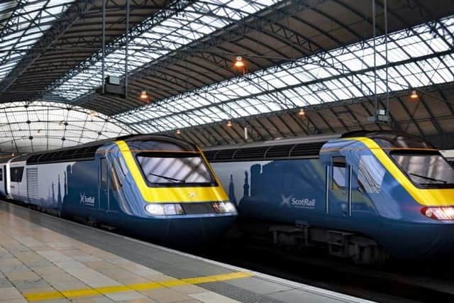 How ScotRail's new trains might look at Glasgow Queen Street for the Aberdeen and Inverness routes via Stirling and Perth