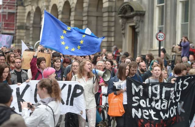 Young people claim to feel more appreciative of EU membership   Picture: Neil Hanna