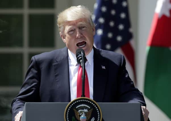US president Donald Trump. Picture: Reuters/Yuri Gripas