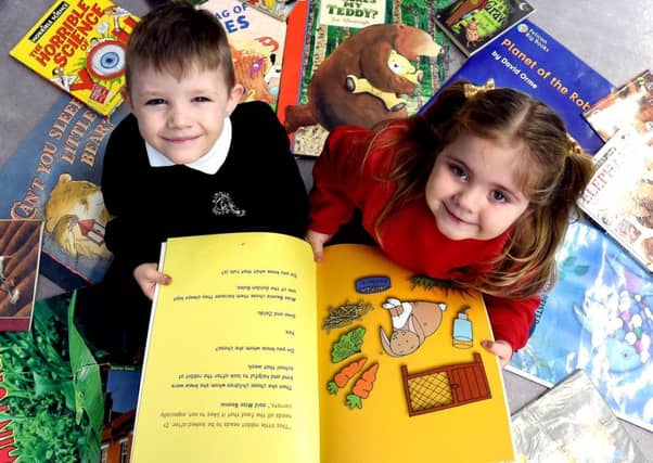 Libraries are popular among families with primary schoolchildren. Picture: Lisa Ferguson