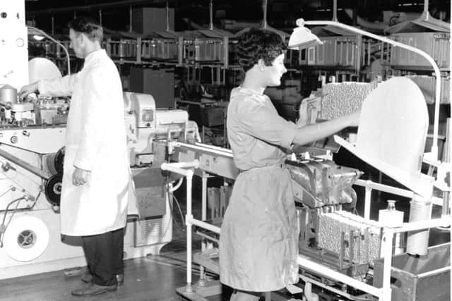People working at the WD & HO Wills cigarette factory in Glasgow in January 1968. By the time its operations closed in Scotland, the firm was making 160m cigarettes a week. PIC: Contributed.TSPL.