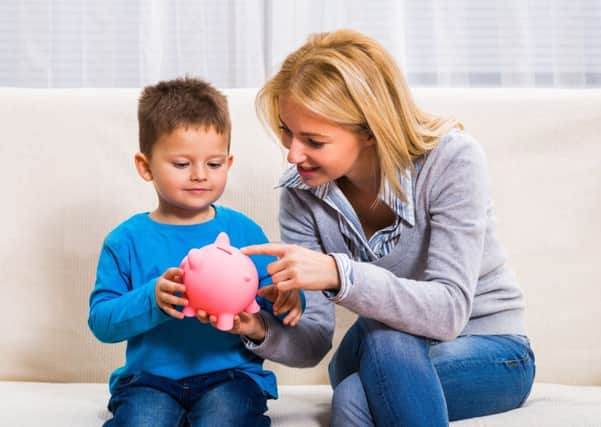 Children should be encouraged to save some of their pocket money. Picture: iStockphoto/Getty