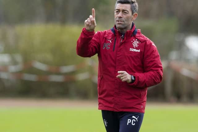 Rangers manager Pedro Caixinha will take his side to Aberdeen this weekend. Picture: SNS