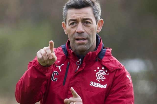 Pedro Caixinha has been told to expect a hostile atmosphere at Pittodrie. Picture: SNS.
