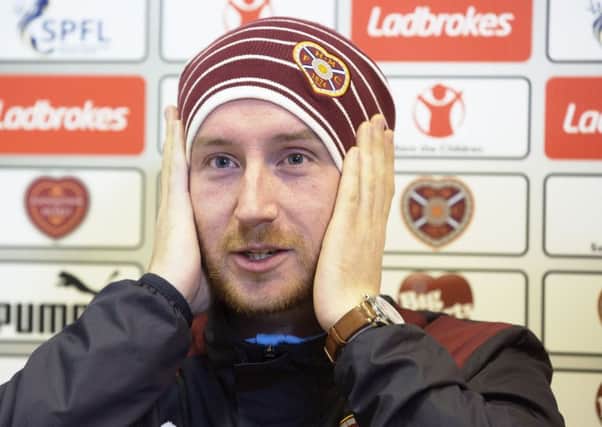 Hearts head coach Ian Cathro wants to hear no evil as he senses a growing number of criticsl. Picture: SNS.