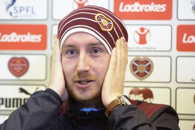 Hearts head coach Ian Cathro wants to hear no evil as he senses a growing number of criticsl. Picture: SNS.