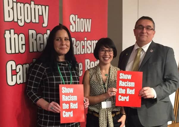 Nicola Hay, left, blames Brexit for the hardening of racist views. Picture: Contributed