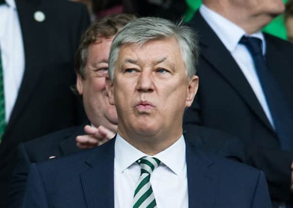 Celtic chief executive  Peter Lawwell said: 'We create a lot of economic value and I think we need that recognised.'