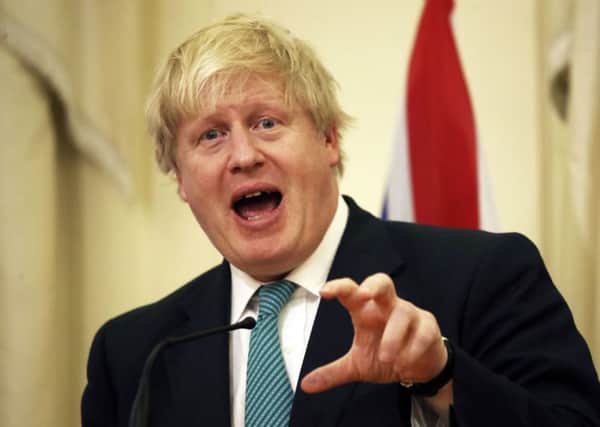 British Foreign Secretary Boris Johnson has pulled out of a Moscow meeting. Picture; AP