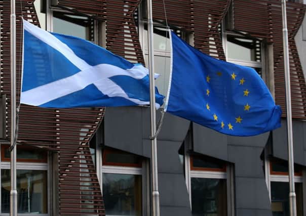 A letter from 50 MEPs says Scotland would be 'most welcome' as a full EU member. Picture; PA